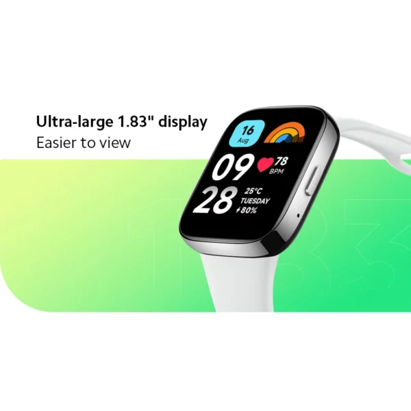 [World Premiere] Global Version Xiaomi Redmi Watch 3 Active Bluetooth Call 12 Days Battery 1.83'' LCD Display 5ATM Waterproof - Image 6